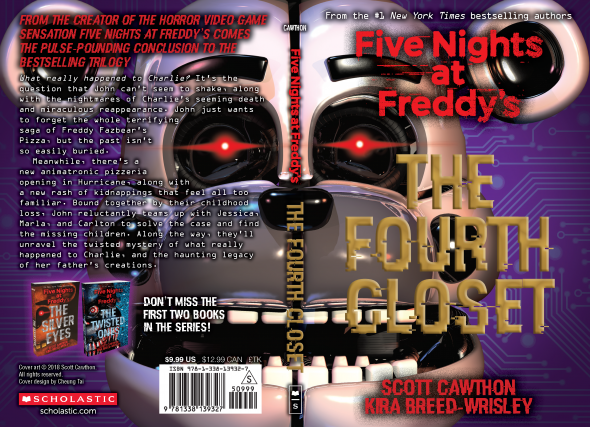 Check Out The Cover Of Five Nights At Freddy S Book 3 The Fourth